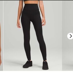 Lululemon Base Pace HR Tight 28" Size 4, Black